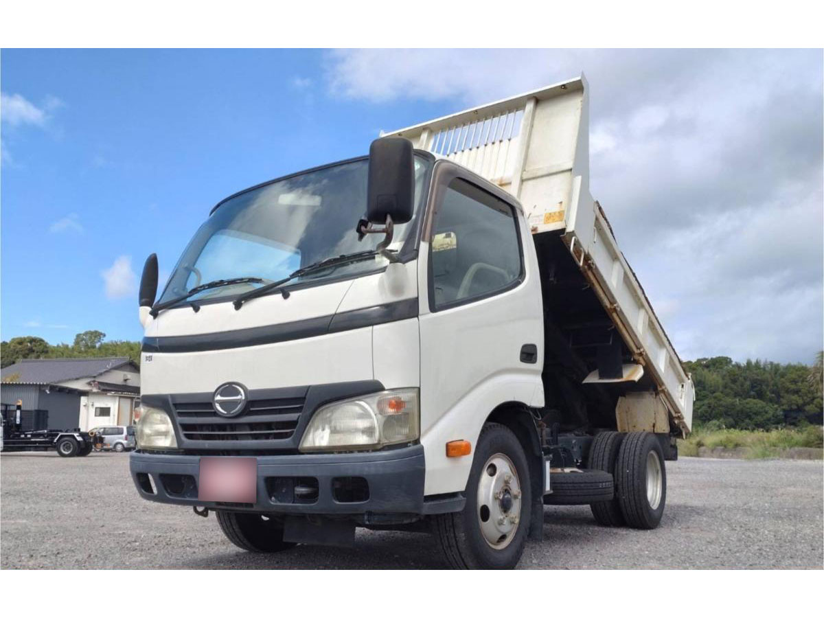 日野自動車デュトロ 3tダンプ 積載量3000kg 全低床 三方開|中古トラックの販売・買取・査定のアイナビ