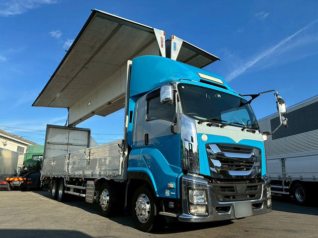 8×4後輪エアサス日本フルハーフアルミホイールスムーサーG|中古トラックの販売・買取・査定のアイナビ