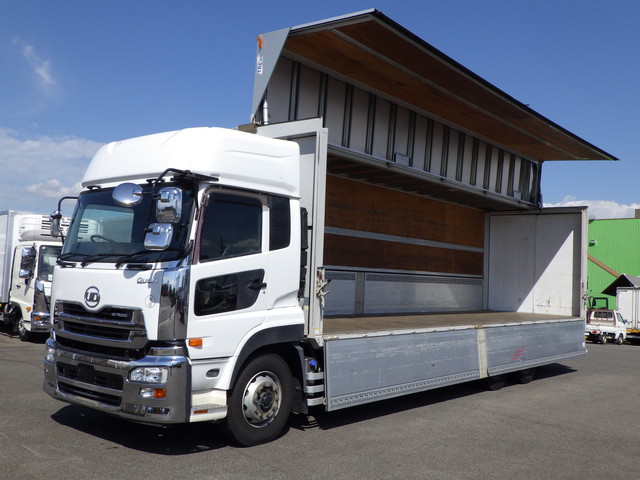 日産UDQPG-CD5ZAアルミウィング10t超スタンション|中古トラックの販売・買取・査定のアイナビ