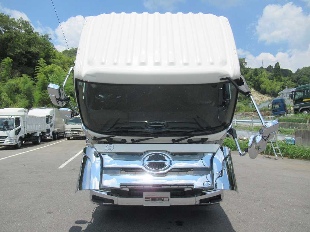 4軸低床 クレーン付 ユニック 4段 380PS 7速|中古トラックの販売・買取・査定のアイナビ