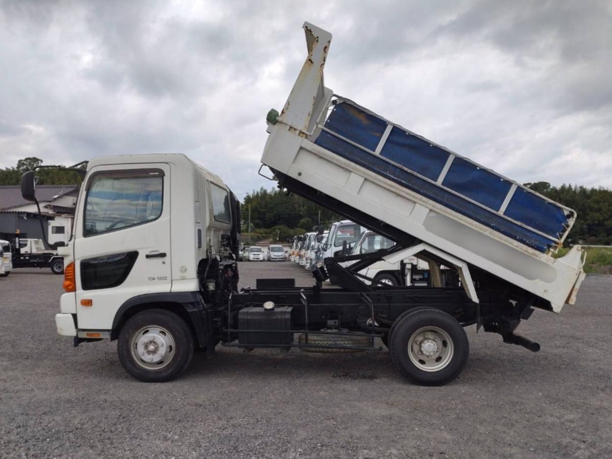 日野自動車レンジャー4トンダンプオートマ車電動コボレーン|中古トラックの販売・買取・査定のアイナビ