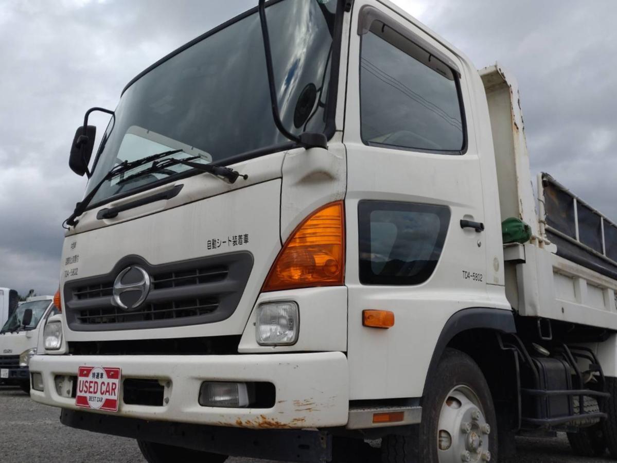 日野自動車レンジャー4トンダンプオートマ車電動コボレーン|中古トラックの販売・買取・査定のアイナビ