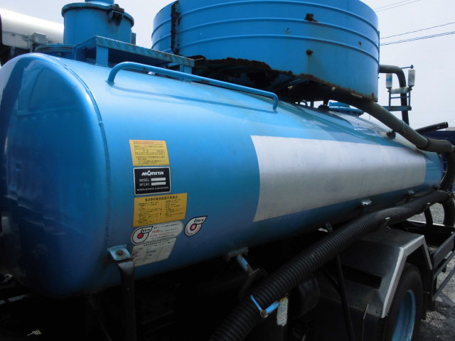 3000L バキュームカー 3T 衛生車 清掃車 糞尿車 モリタ|中古トラックの販売・買取・査定のアイナビ