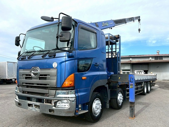 4段ラジコン★4軸低床2デフ★後輪エアサス★12.3トン積載!|中古トラックの販売・買取・査定のアイナビ