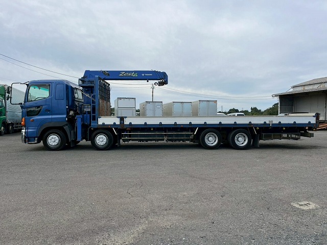 4段ラジコン★4軸低床2デフ★後輪エアサス★12.3トン積載!|中古トラックの販売・買取・査定のアイナビ