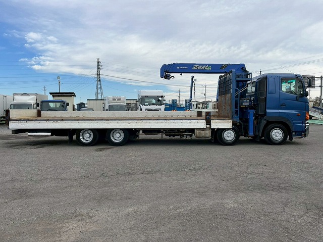 4段ラジコン★4軸低床2デフ★後輪エアサス★12.3トン積載!|中古トラックの販売・買取・査定のアイナビ