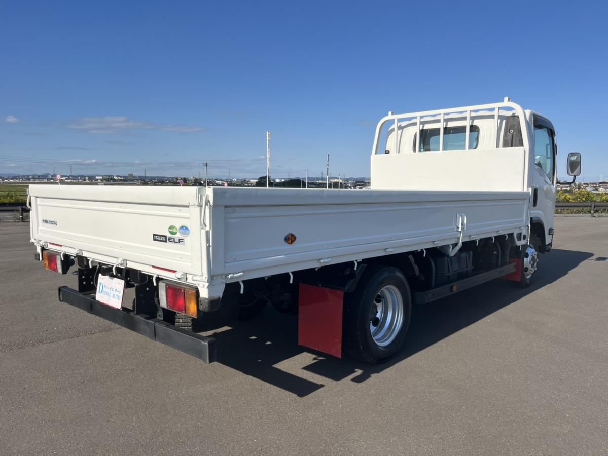 平成27年エルフワイドロング平ボディー4WD外装仕上げ済|中古トラックの販売・買取・査定のアイナビ