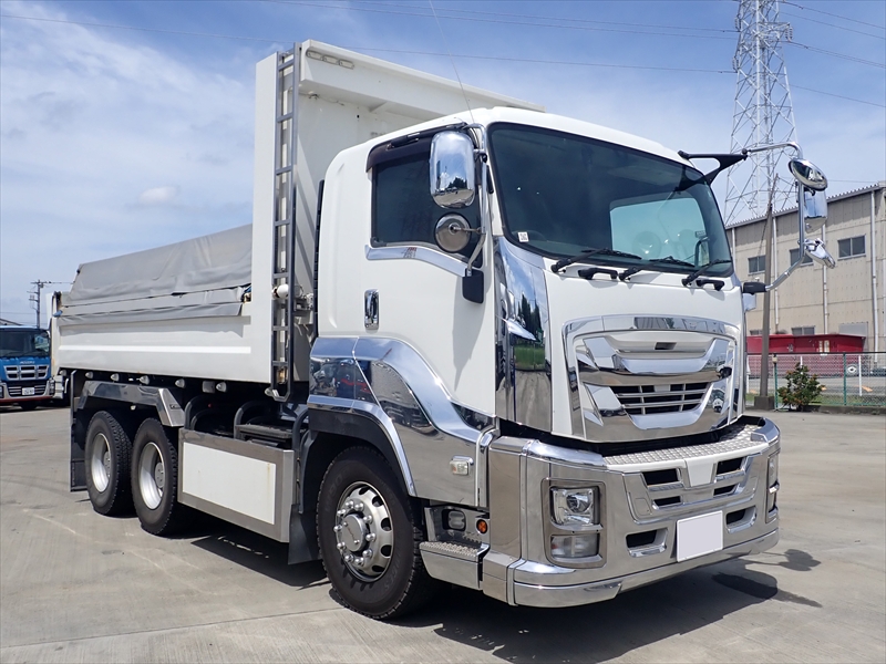 【350941】いすゞ ギガ 土砂ダンプ|中古トラックの販売・買取・査定のアイナビ