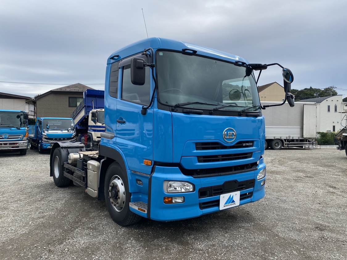 H30年式、クオン、450馬力トラクタ、車検付|中古トラックの販売・買取・査定のアイナビ