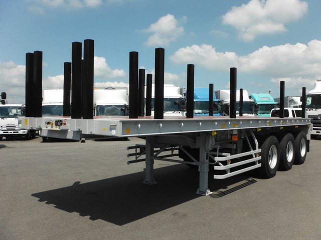 フルハーフDFPFH341A平セミトレーラー3軸スタンション型|中古トラックの販売・買取・査定のアイナビ