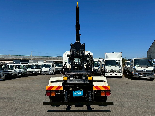 増トン脱着装置付コンテナ専用車アームロールリアジャッキ付|中古トラックの販売・買取・査定のアイナビ