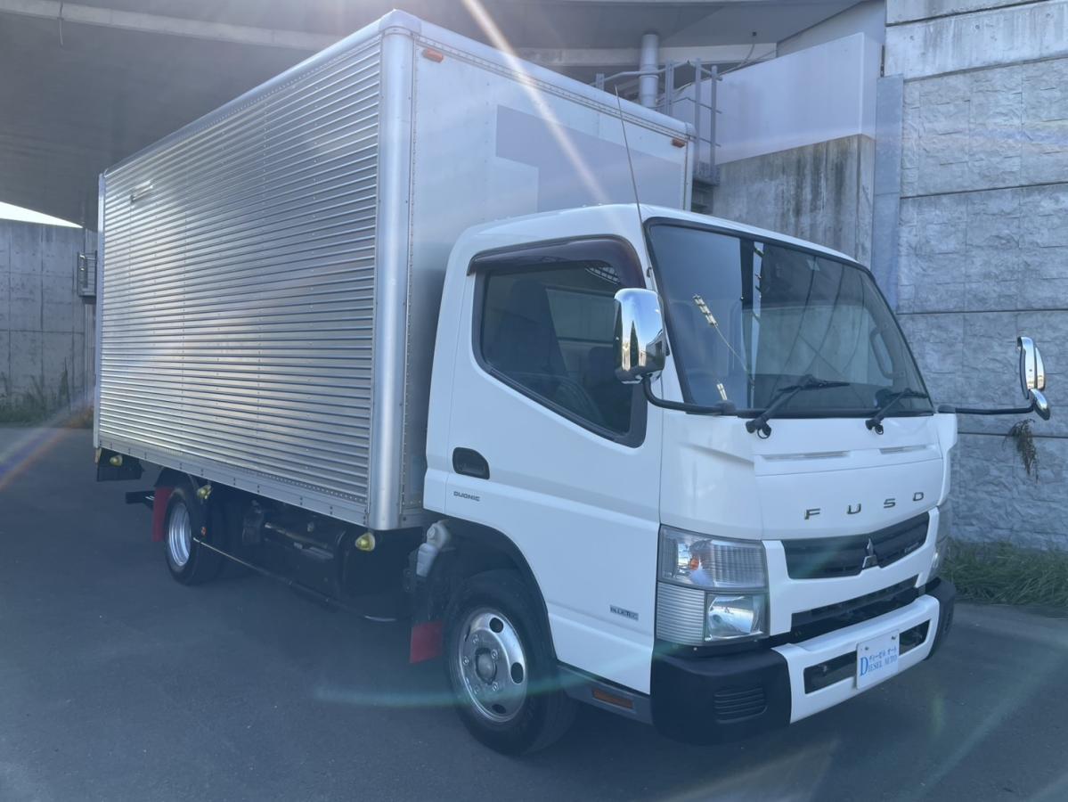 平成23年キャンターアルミバンパワーゲートワイドロング|中古トラックの販売・買取・査定のアイナビ