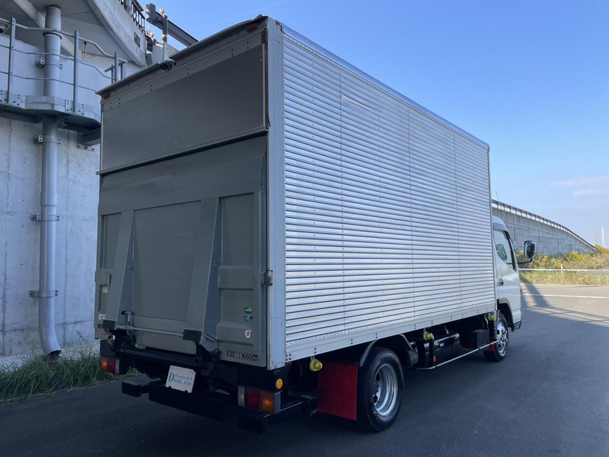 平成23年キャンターアルミバンパワーゲートワイドロング|中古トラックの販売・買取・査定のアイナビ