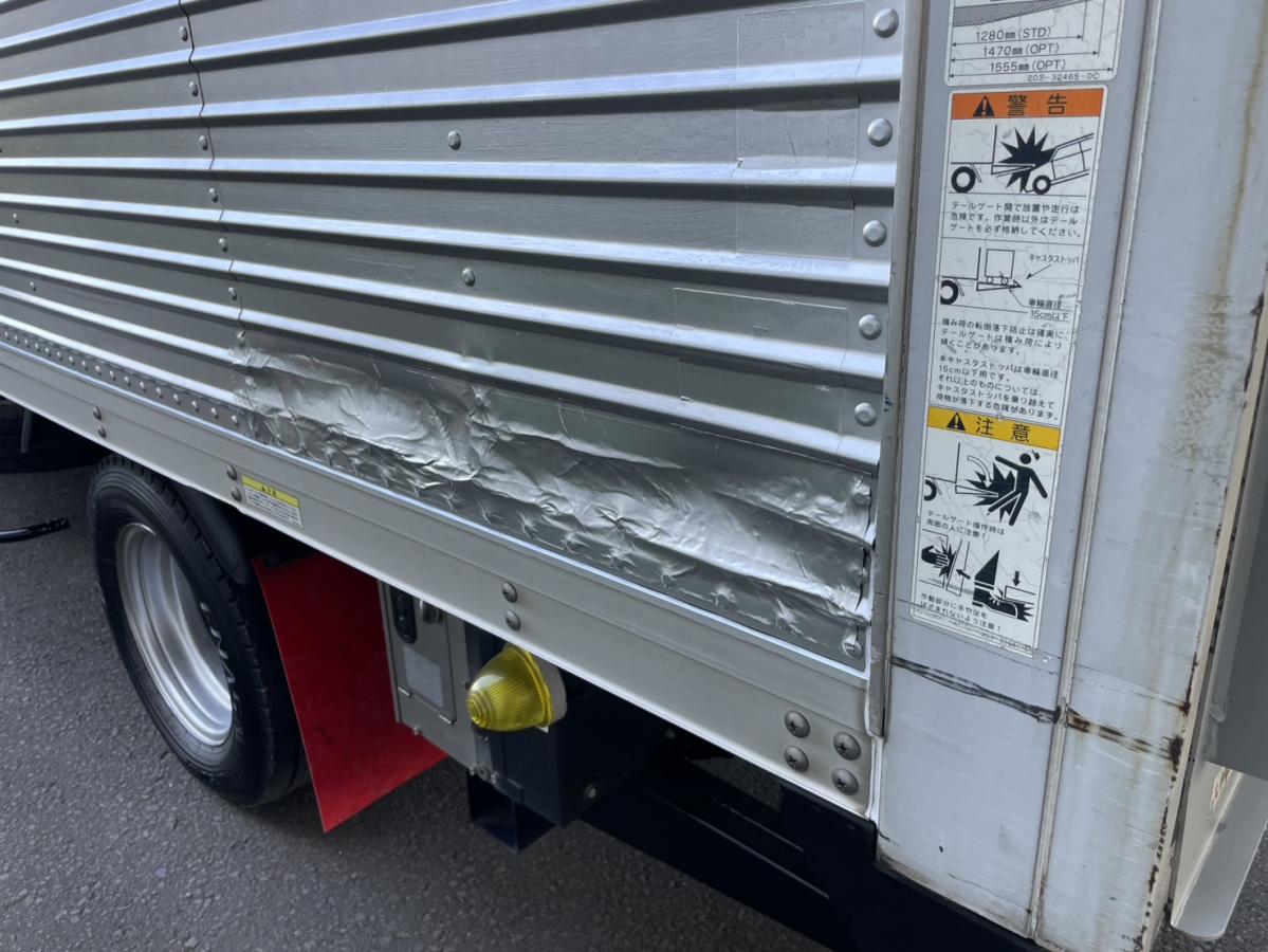 平成23年キャンターアルミバンパワーゲートワイドロング|中古トラックの販売・買取・査定のアイナビ