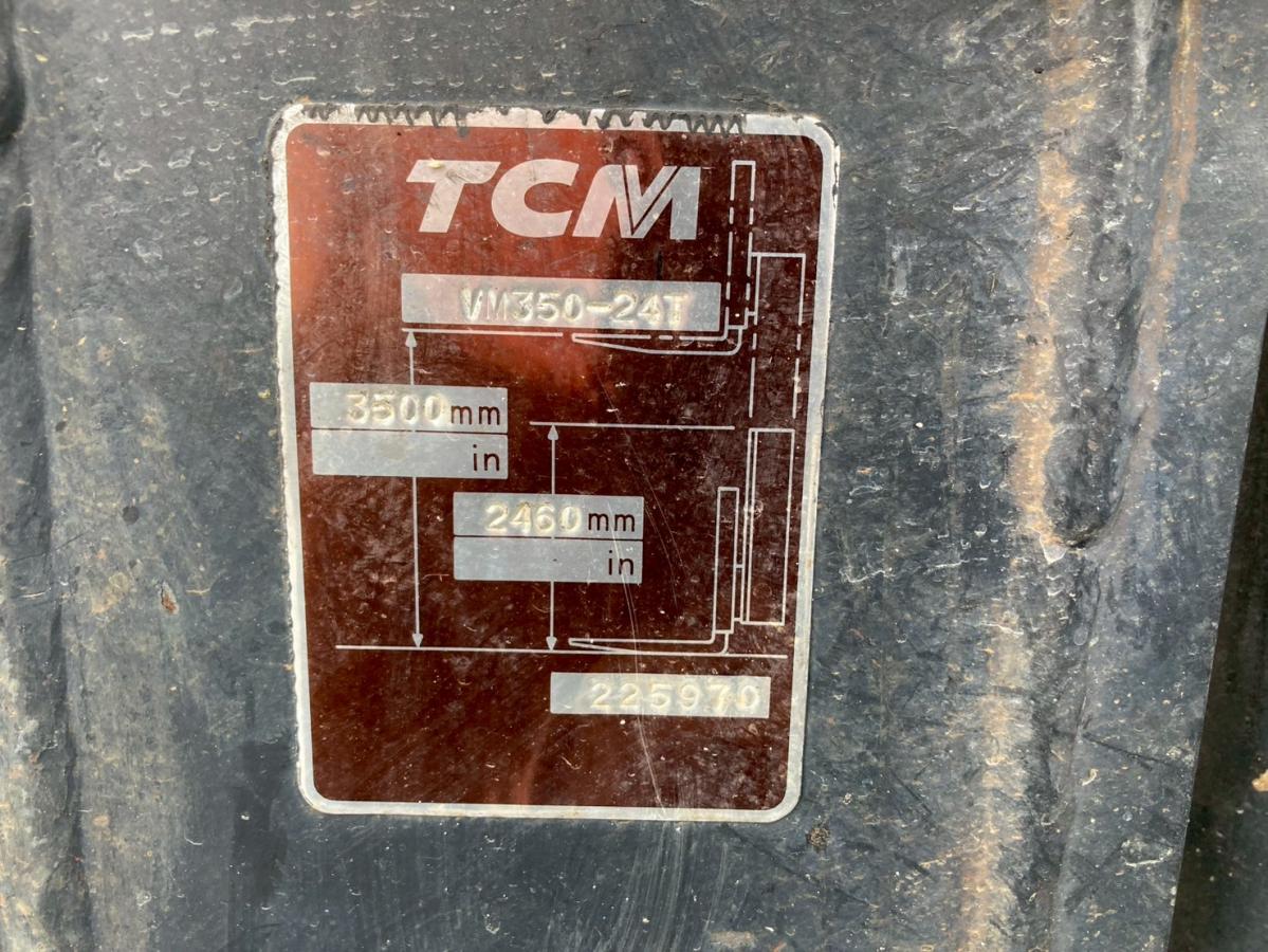 TCM フォークリフト 荷重2900kg MT 揚高3.5m|中古トラックの販売・買取・査定のアイナビ