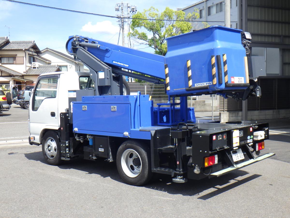 高所作業車 作業高さ12.1m 作業床積載荷重200kg 175hv|中古トラックの販売・買取・査定のアイナビ