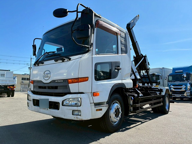 増トン脱着装置付コンテナ専用車アームロールリアジャッキ付|中古トラックの販売・買取・査定のアイナビ