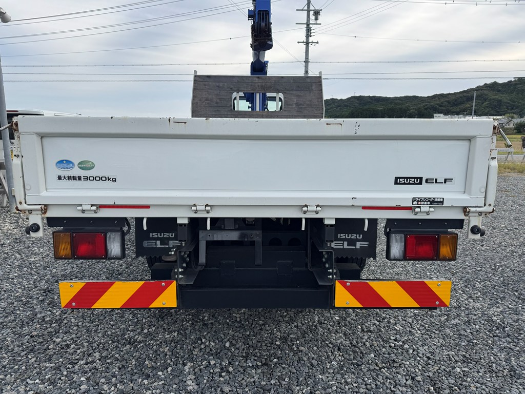平成30年式☆エルフ超ロング タダノ4段ラジコンフックイン|中古トラックの販売・買取・査定のアイナビ