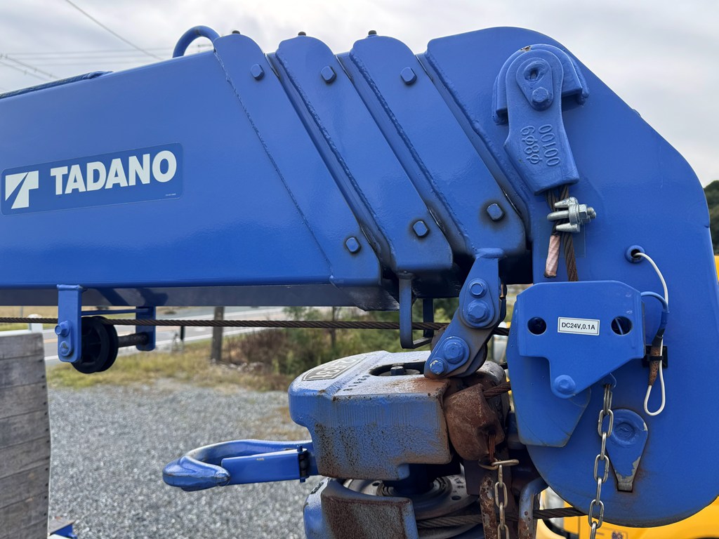 平成30年式☆エルフ超ロング タダノ4段ラジコンフックイン|中古トラックの販売・買取・査定のアイナビ