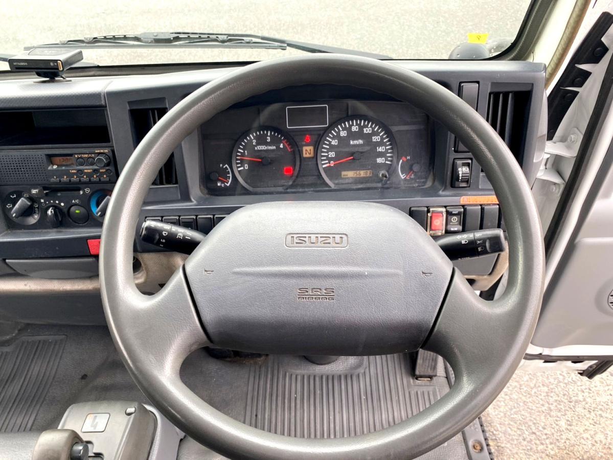 平成19年いすゞエルフ2t平ボディ10尺荷台鉄板BKG-NJR85A|中古トラックの販売・買取・査定のアイナビ