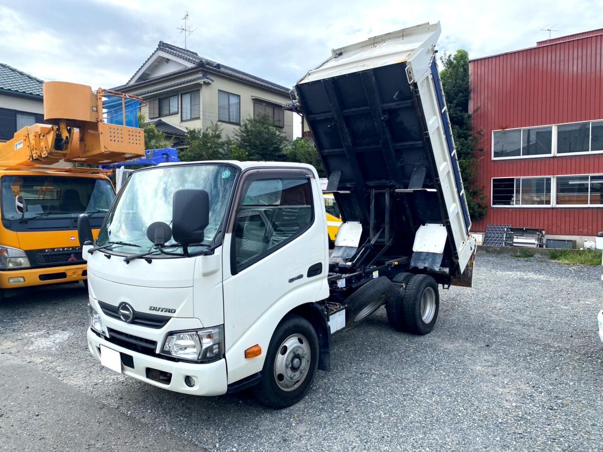 平成30年日野デュトロ3tダンプ高床コボレーンTKG-XZU630T|中古トラックの販売・買取・査定のアイナビ