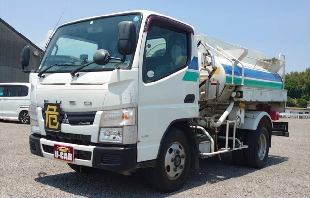 三菱ふそうキャンター タンクローリー 2層3KL 消防書類有り|中古トラックの販売・買取・査定のアイナビ