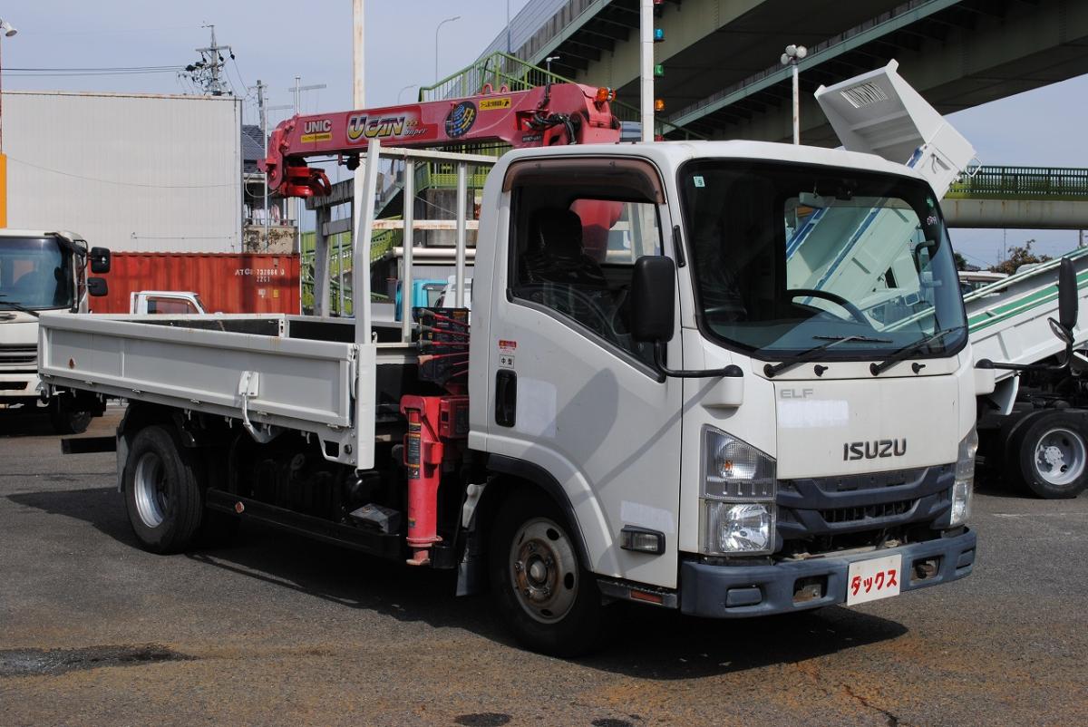 H28 エルフ 3段クレーン ラジコン 積載2.85t 標準|中古トラックの販売・買取・査定のアイナビ