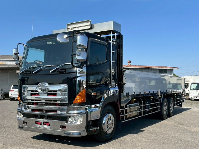 3軸1デフ★KS-!★スス焼き不要★エンジンリターダ★7速MT|中古トラックの販売・買取・査定のアイナビ