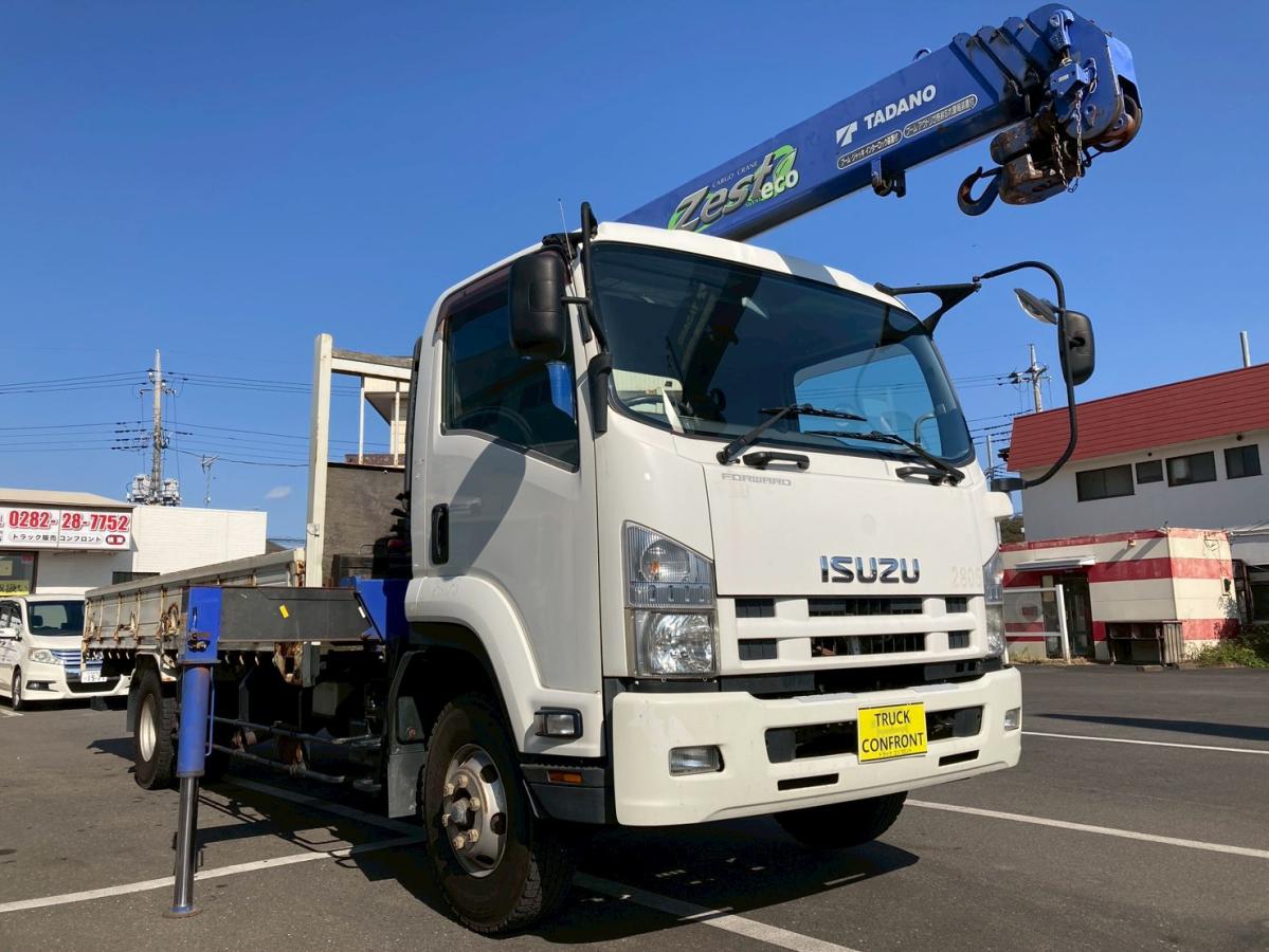 4段クレーンラジコン付タダノ5400ボディ標準幅ZE304HR|中古トラックの販売・買取・査定のアイナビ