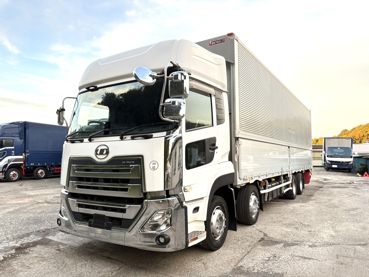 R元年、クオン、ハイルーフアルミウイング|中古トラックの販売・買取・査定のアイナビ