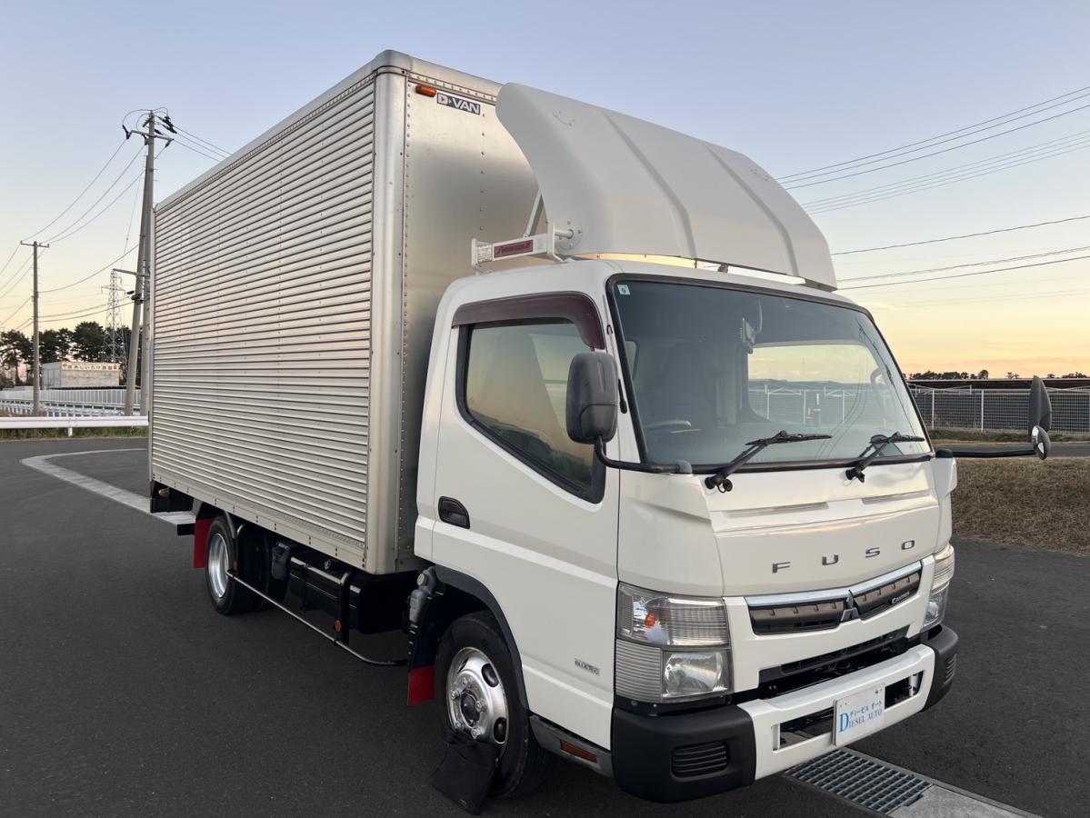 平成23年キャンターワイドロングアルミバン車検付PG|中古トラックの販売・買取・査定のアイナビ