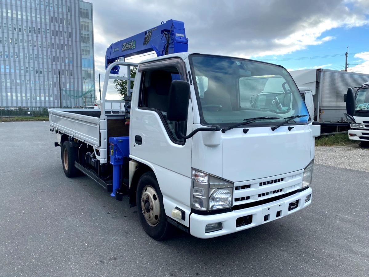 平成26年いすゞエルフ2tタダノクレーンラジコンTKG-NKR85AR|中古トラックの販売・買取・査定のアイナビ