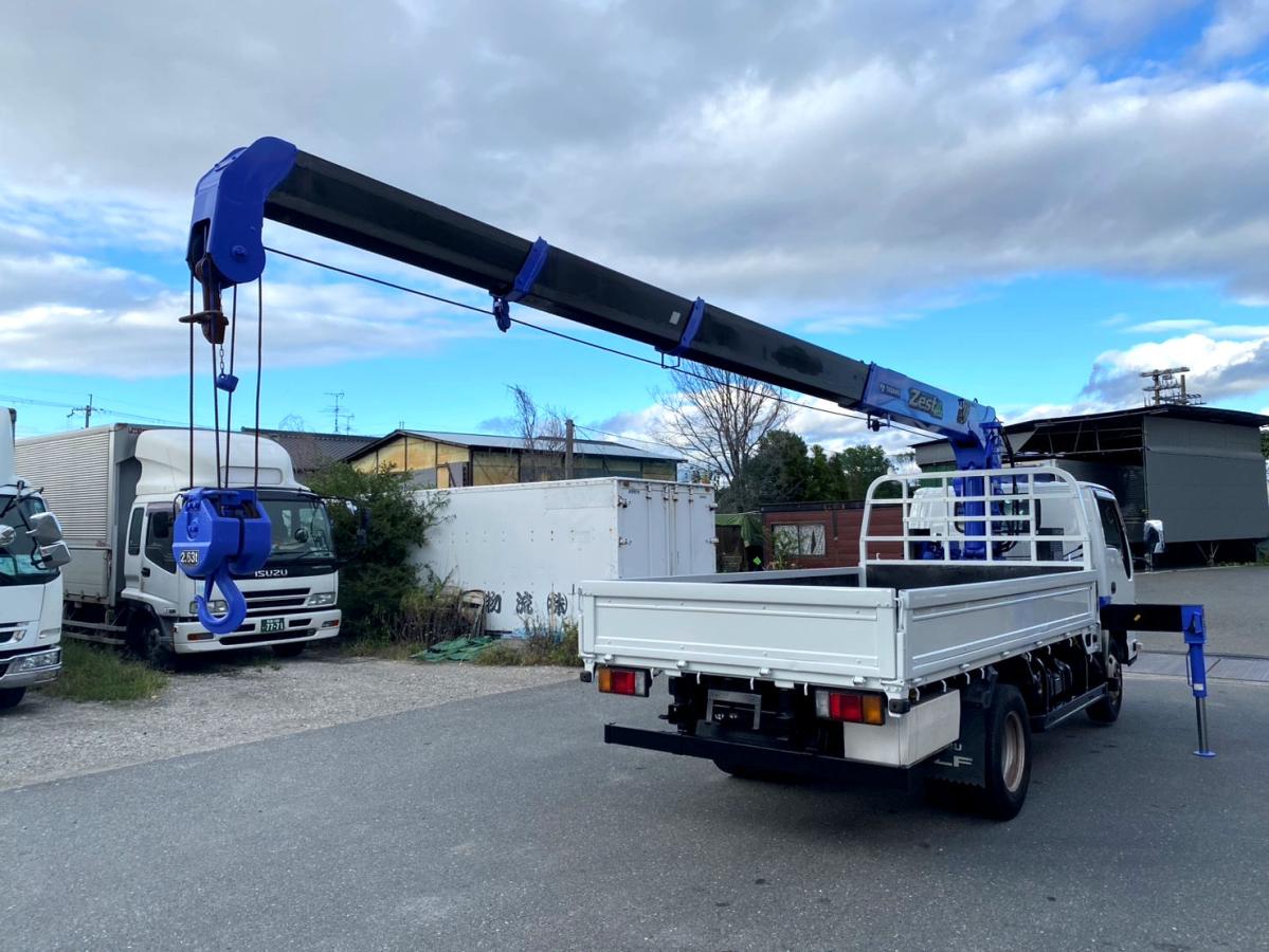 平成26年いすゞエルフ2tタダノクレーンラジコンTKG-NKR85AR|中古トラックの販売・買取・査定のアイナビ