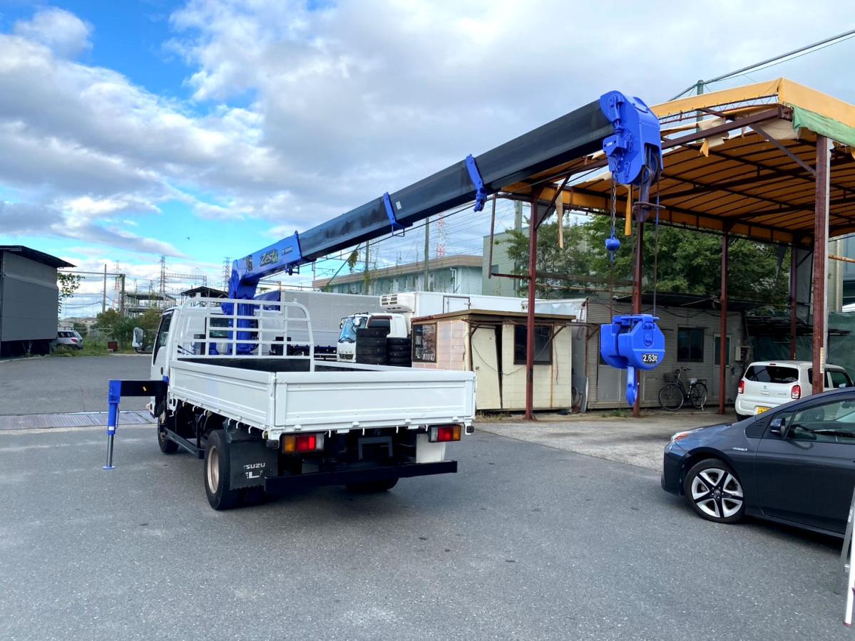 平成26年いすゞエルフ2tタダノクレーンラジコンTKG-NKR85AR|中古トラックの販売・買取・査定のアイナビ