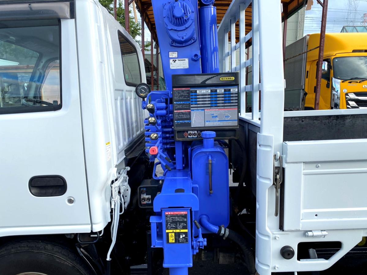 平成26年いすゞエルフ2tタダノクレーンラジコンTKG-NKR85AR|中古トラックの販売・買取・査定のアイナビ