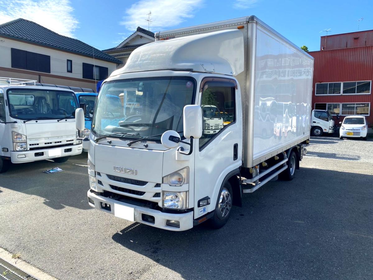 平成27年いすゞエルフ2tアルミバンPG標準ロングTKG-NMR85AN|中古トラックの販売・買取・査定のアイナビ