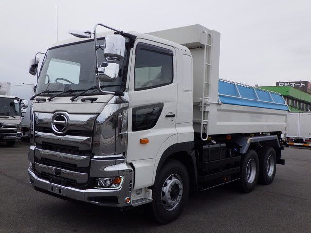 日野2DG-FS1AGE土砂ダンプ10tLゲート2デフ|中古トラックの販売・買取・査定のアイナビ