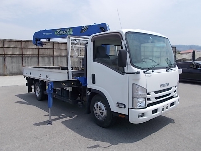 H27エルフクレーン4段Rジャッキラジコン 5Mボディー|中古トラックの販売・買取・査定のアイナビ