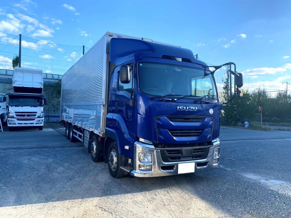 平成28年いすゞギガアルミウイング後輪エアサスQKG-CYJ77B|中古トラックの販売・買取・査定のアイナビ