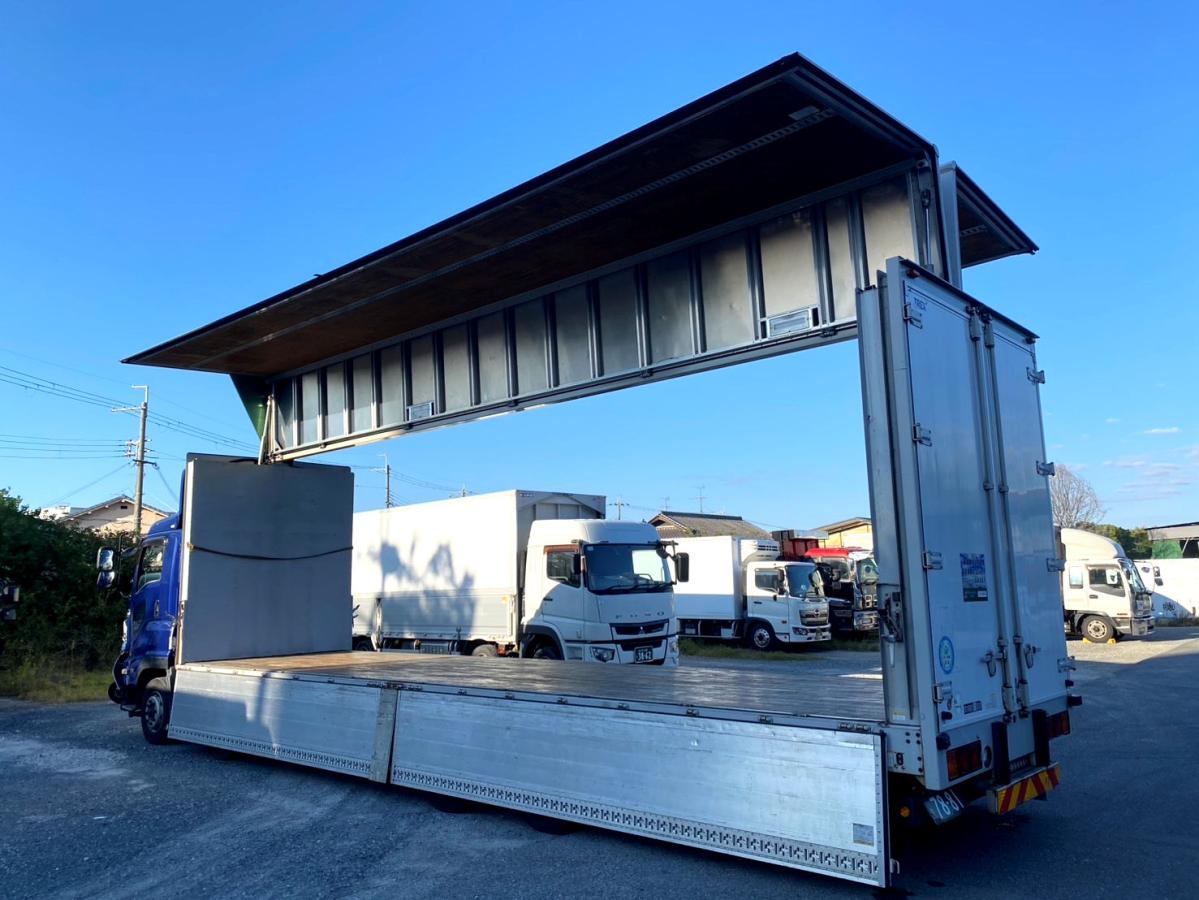 平成28年いすゞギガアルミウイング後輪エアサスQKG-CYJ77B|中古トラックの販売・買取・査定のアイナビ