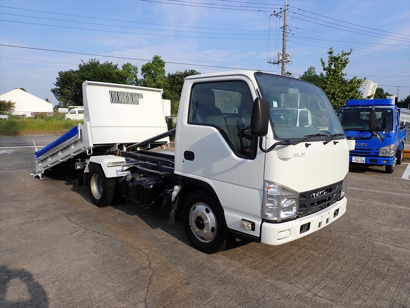 【349626】いすゞ エルフ セーフティローダーダンプ|中古トラックの販売・買取・査定のアイナビ