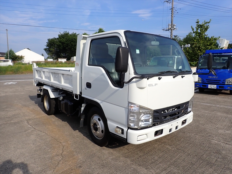 【349626】いすゞ エルフ セーフティローダーダンプ|中古トラックの販売・買取・査定のアイナビ