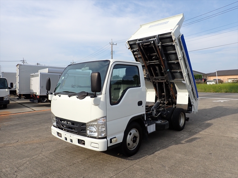 【349626】いすゞ エルフ セーフティローダーダンプ|中古トラックの販売・買取・査定のアイナビ