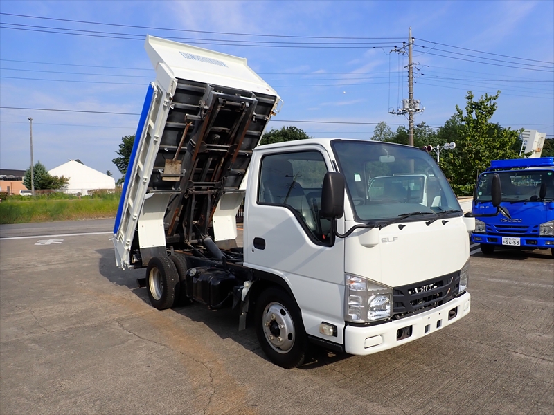 【349626】いすゞ エルフ セーフティローダーダンプ|中古トラックの販売・買取・査定のアイナビ