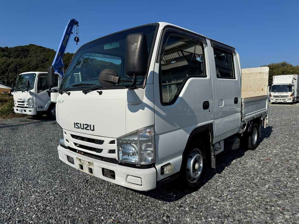 平成30年式☆いすゞエルフ オートマ Wキャブ垂直PG|中古トラックの販売・買取・査定のアイナビ