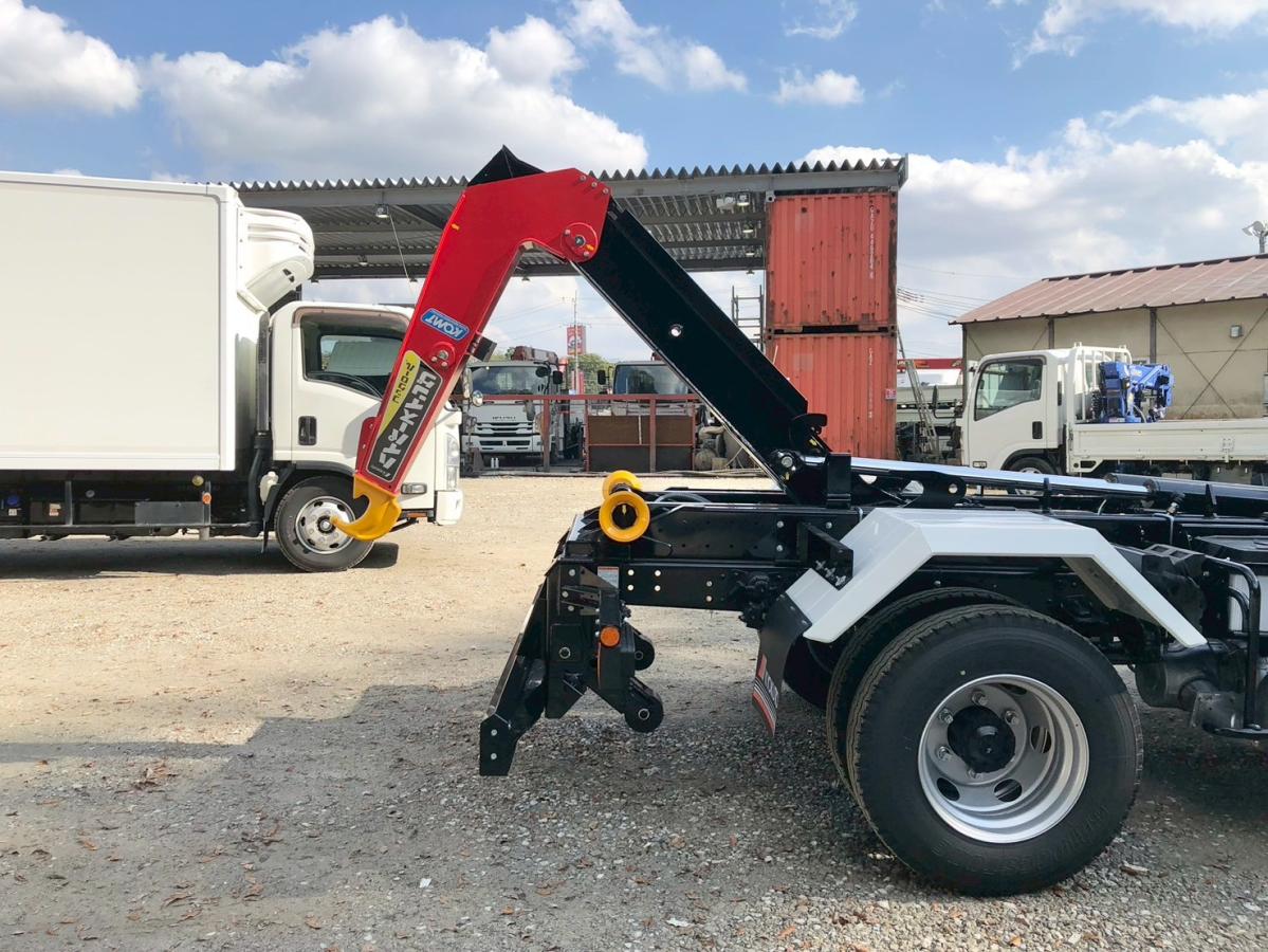 フックロール極東ラジコン付き未使用車車検付|中古トラックの販売・買取・査定のアイナビ