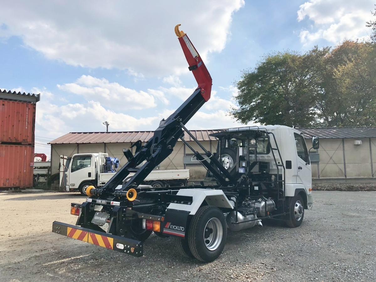 フックロール極東ラジコン付き未使用車車検付|中古トラックの販売・買取・査定のアイナビ