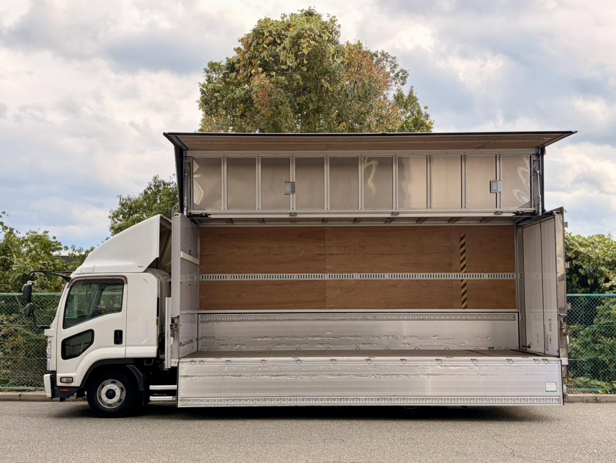 令和3年式2RG-FRR90T2格納ゲート付エアサスアルミウイング|中古トラックの販売・買取・査定のアイナビ