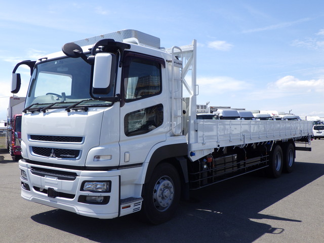 三菱QPG-FU64VZ平ボディ10t超鋼材仕様|中古トラックの販売・買取・査定のアイナビ