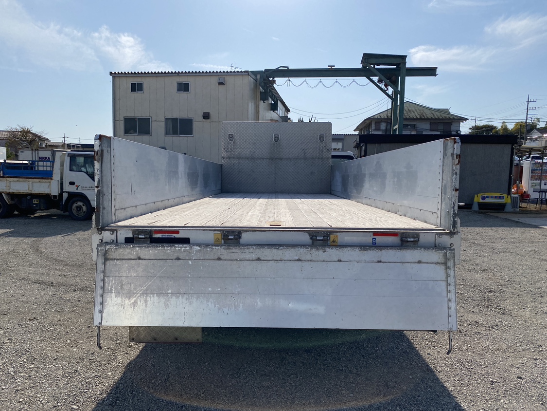H27年式 積載9000kg中型増トンアルミ平ボデー、車検付|中古トラックの販売・買取・査定のアイナビ